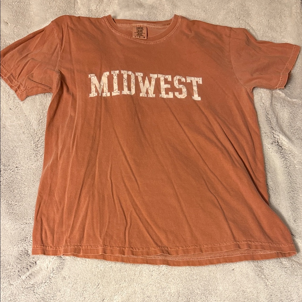 Comfort Colors Warm Orange Tee